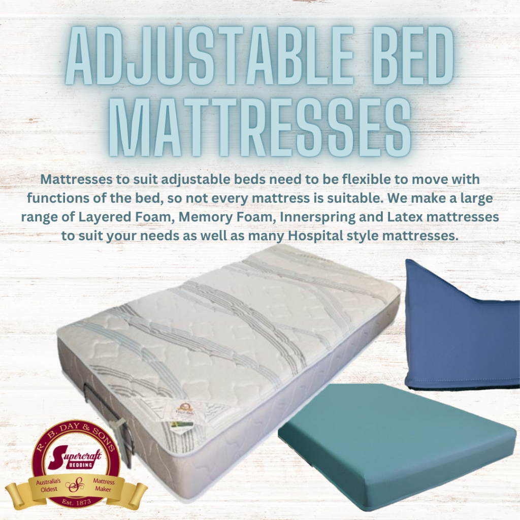 Adjustable Bed Mattresses Supercraft Bedding